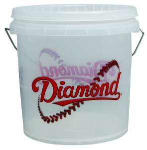 Diamond Sports 2.5 Gallon Clear Bucket (includes Lid)
